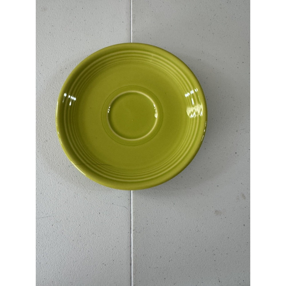 Fiesta Ware 6" Saucer Plate - Homer Laughlin China Co Lemongrass